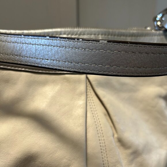 COACH Ashley Silver and ivory Shoulder Bag- crossbody bag not included - Picture 6 of 13